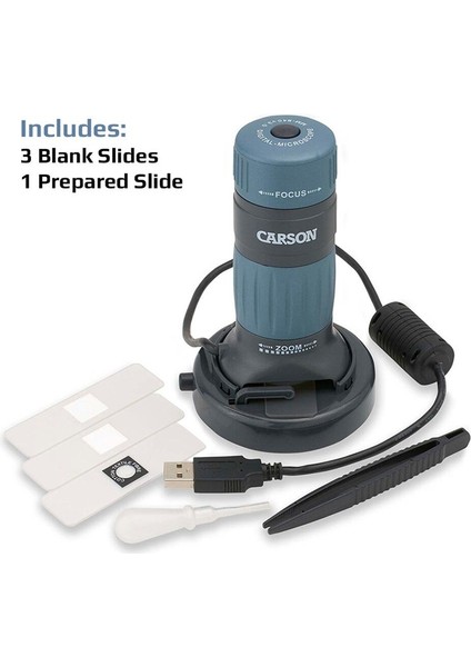 Carson MM-940 Zpix™ 300 Dijital Mikroskop 108X-569X