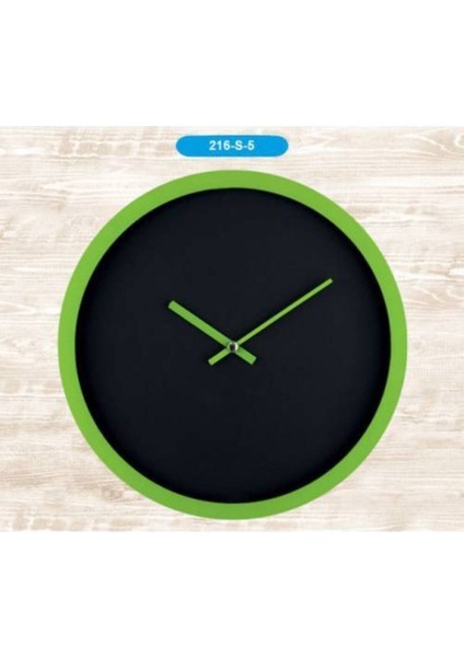 216-S-5 Dekoratif Yuvarlak Duvar Saati ( 29 cm )