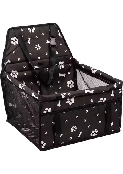 Köpek Araba Koltuğu Kapağı Katlanır Hamak Pet Taşıma Çantası Sepet Taşıma Kedi Kararlı Katlanabilir Seyahat Pet Köpek Araba Koltuğu (Yurt Dışından)