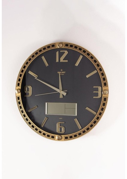 Premium Termometreli Duvar Saati 34.9 cm fiyatları