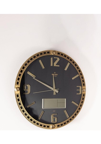 Premium Termometreli Duvar Saati 34.9 cm fırsatları