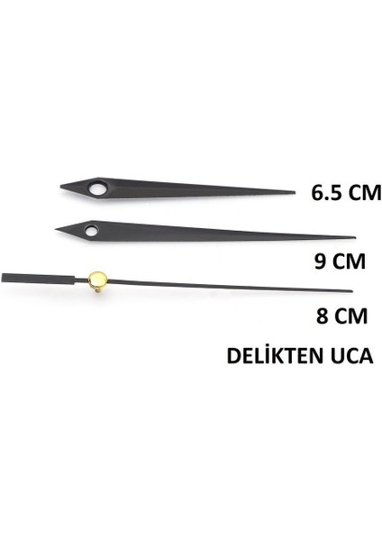1 Adet Duvar Saati Mekanizması Askısız Şaft Uzunluğu 22 mm Sessiz (Ürün Ölçülerine Dikkat Ediniz) modelleri