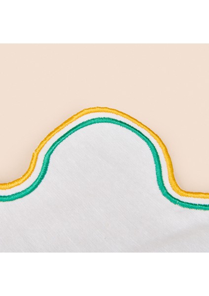 Soft Nonna Amerikan Servis - Hardal / Yeşil - 30X50 cm fiyatları