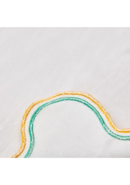 Soft Nonna Amerikan Servis - Hardal / Yeşil - 30X50 cm modelleri