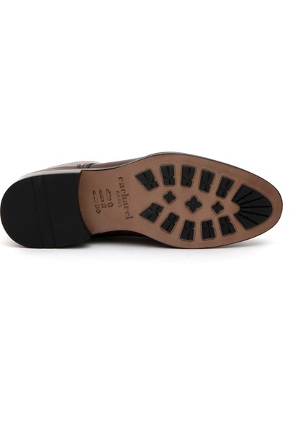 Erkek Kahverengi Microlight Taban %100 Deri Bot 50295756-VR029