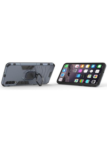 Halka Araba Dağı Kickstand Kılıf Samsung Galaxy A30S Darbeye Askeri (Yurt Dışından) fırsatları