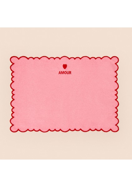 Soft Amore Amerikan Servis - Pembe - 30X50 cm