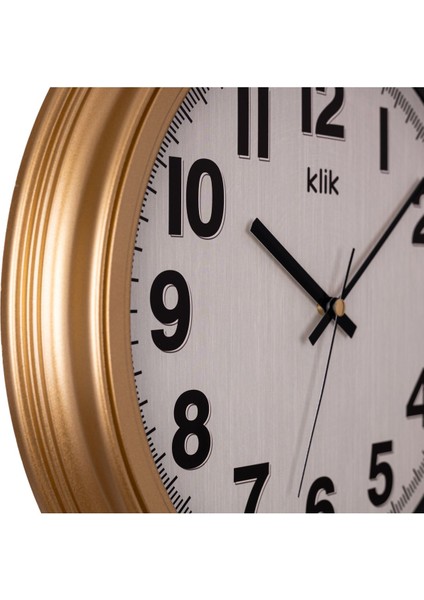 Auris Gold Klasik Duvar Saati fırsatları