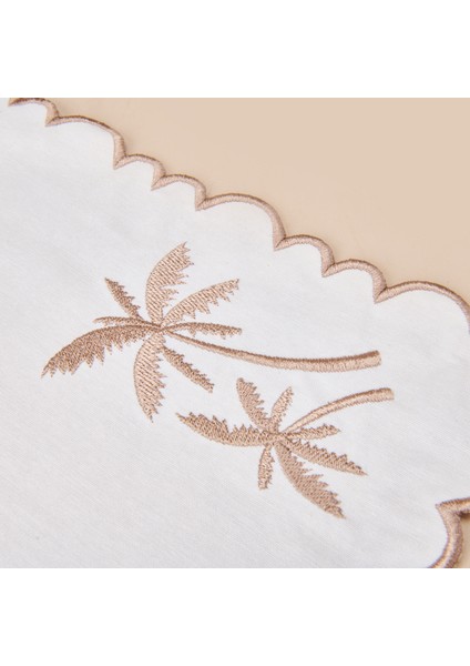 Soft Palm Amerikan Servis - Beyaz - 30X50 cm