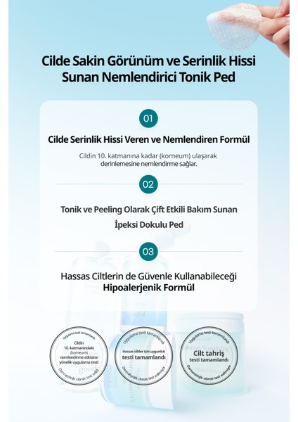 Heartleaf Calming Toner Pad - Houttuynia Cordata Özlü Dinlendirici Tonik Ped fiyatları