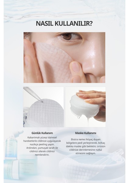 Heartleaf Calming Toner Pad - Houttuynia Cordata Özlü Dinlendirici Tonik Ped