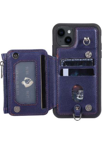Cüzdan Kılıf IPhone 14 Artı Flip Folio Kılıf Pu Deri 3 Büyük Kart (Yurt Dışından) indirimleri
