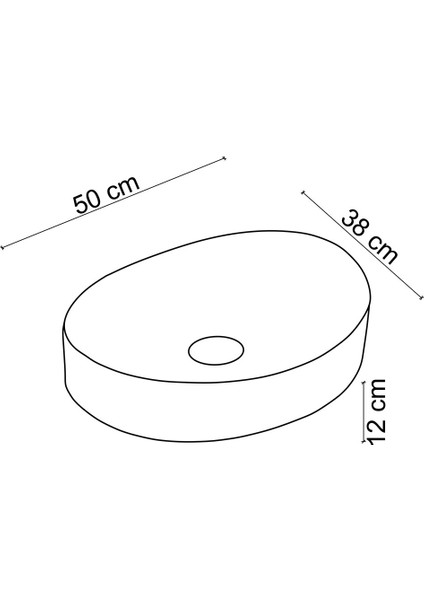 EY-4713MS Tezgah Üstü Lavabo Mat Siyah fiyatları