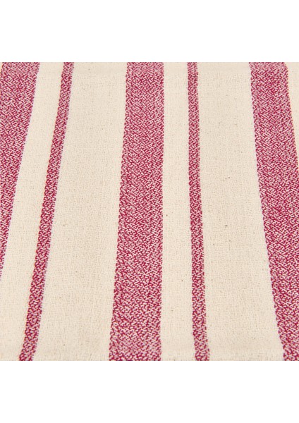 Soft Alno 2'li Amerikan Servis - Ekru / Mürdüm - 30X50 cm