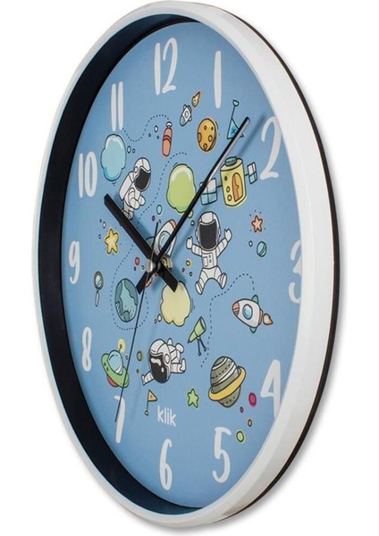 Slim Uzay Çocuk Duvar Saati fiyatları