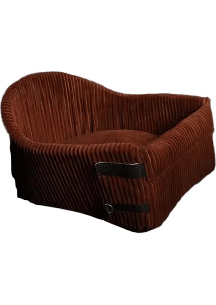 Köpek Araba Koltuğu Kapağı Katlanır Hamak Pet Taşıma Çantası Sepet Taşıma Kedi Kararlı Katlanabilir Seyahat Pet Köpek Araba Koltuğu (Yurt Dışından)