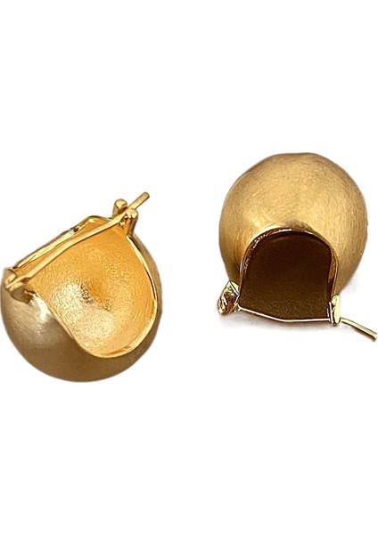 Niş Tasarım Metal Saplama Küpeler Moda Vintage Basit Moda Küpeler (Yurt Dışından)