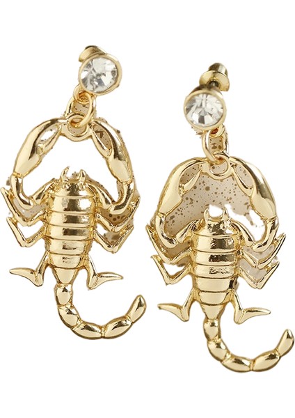 Moda Çok Yönlü Mizaç Metal Oyuk Geometrik Küpe Saplama Küpe Kadın (Yurt Dışından)