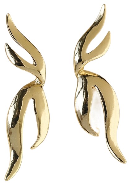 Retro Metal Küpeler Mizaç Basit ve Çok Yönlü Küpeler (Yurt Dışından)