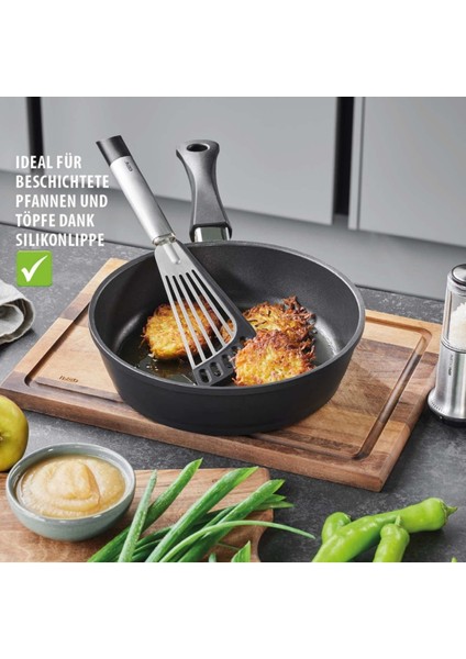 Prımelıne Spatula Silikon 31 cm Paslanmaz Çelik/plastik fiyatları