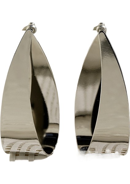 Retro Metal Küpeler Mizaç Basit ve Çok Yönlü Küpeler (Yurt Dışından)