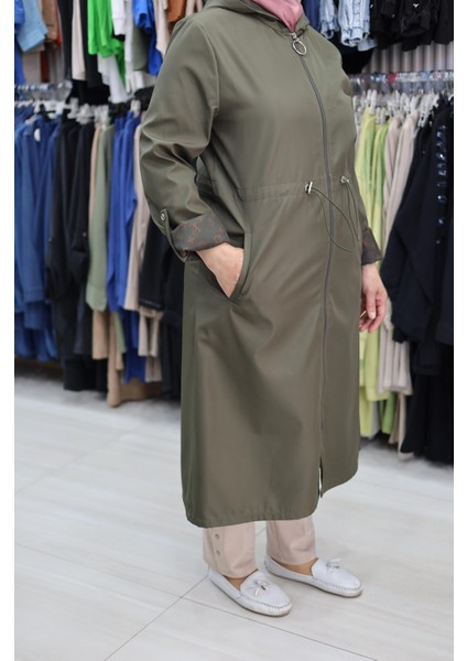 Beli Lastikli ve Fermuarlı Trenç modelleri