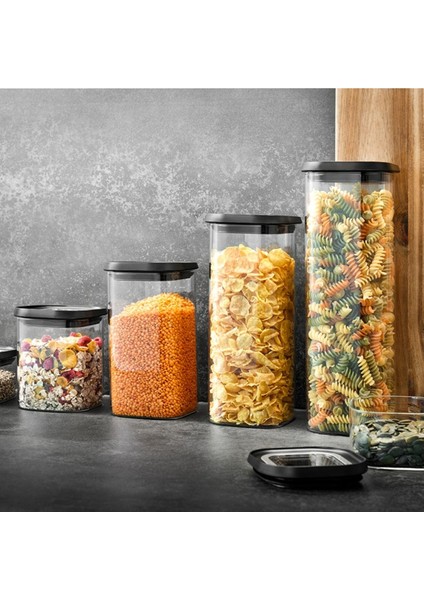 Pantry Erzak Saklama Kabı 2500 ml 11X11X32,5 cm