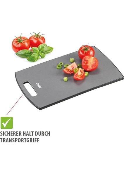 Levoro Küçüy Boy Kesme Tahtası, Siyah Renk 24,2X15X0,9 cm fiyatları