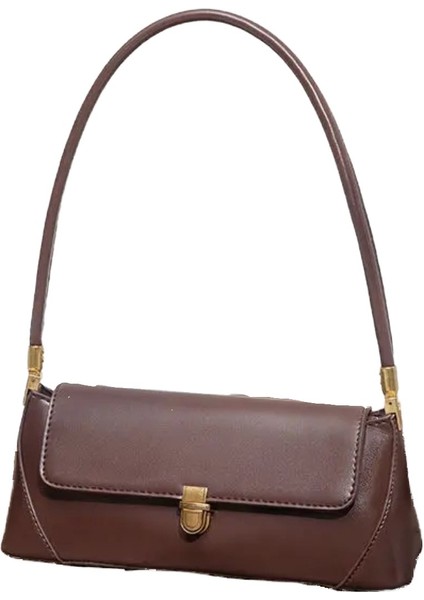 Retro Baget Koltuk Altı Çok Yönlü Omuz Crossbody Çantası (Yurt Dışından)