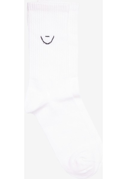 Erkek Siyah-Beyaz-Gri Desenli 5'li Soket Çorap fırsatları