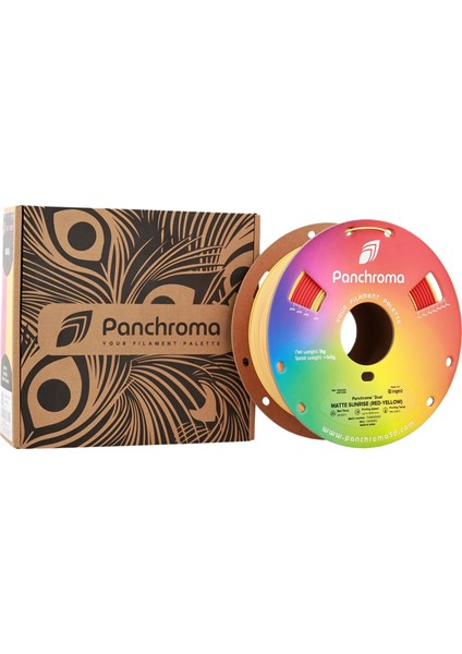 Panchroma Pla Dual Filament Mat Gündoğumu (Kırmızı - Sarı) indirimleri
