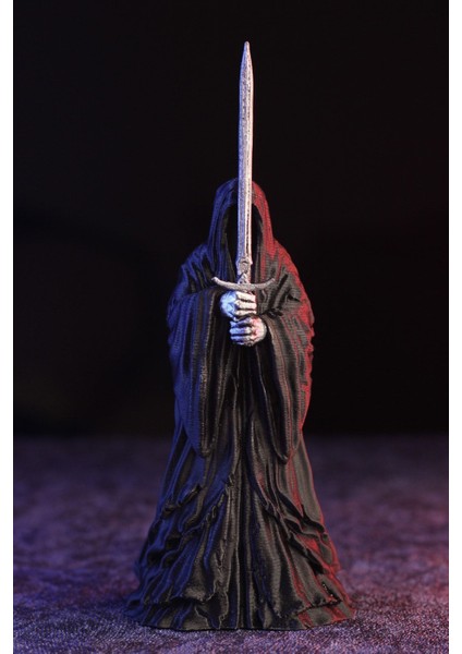 Siyah Nazgul Yüzüklerin Efendisi - Lotr Lord Of The Rings Nazgul Heykel Figür 15 cm 1 Adet