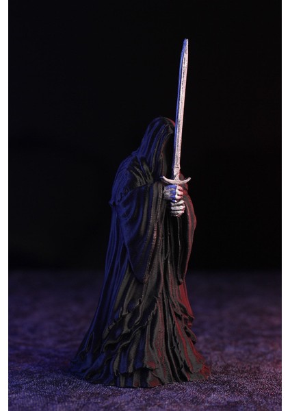 Siyah Nazgul Yüzüklerin Efendisi - Lotr Lord Of The Rings Nazgul Heykel Figür 15 cm 1 Adet