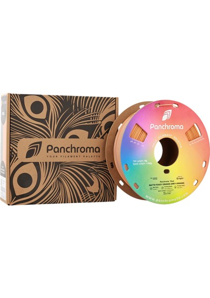Panchroma Pla Dual Filament Mat Flu Turuncu (Gri - Turuncu) indirimleri