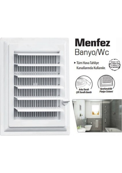 Havalandırma Menfezi 45*55