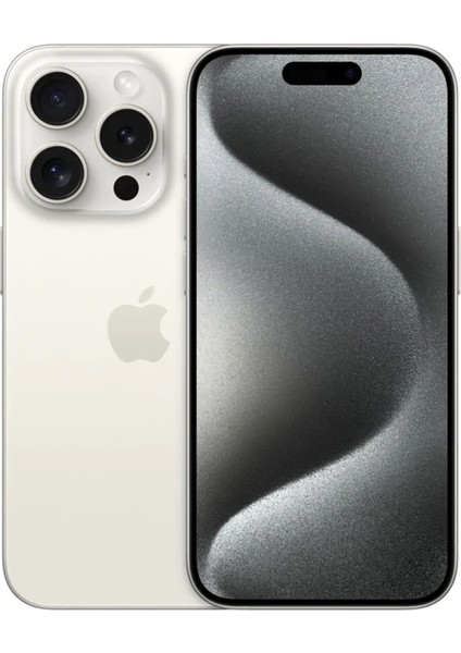 Yenilenmiş Apple iPhone 15 Pro 1 Tb Beyaz Titanyum (12 Ay Garantili) - B Grade modelleri