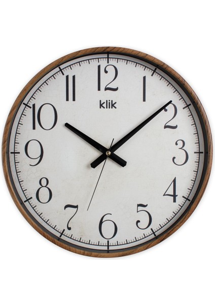 Simplex Ceviz Duvar Saati