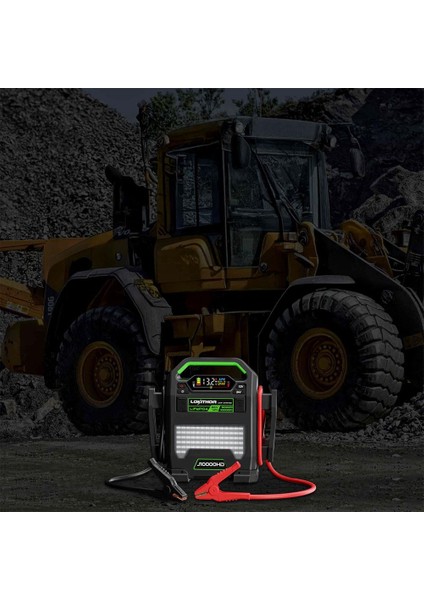 J10000HD 12V/24V 10.000AMP Lifepo4 Akıllı Akü Takviye + Powerbank + LED Lamba fırsatları