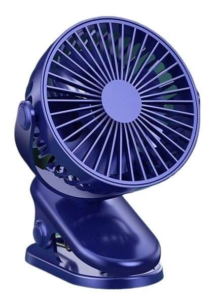 Büyük Rüzgar Taşınabilir Klip Fan USB Mini Sessiz Yaz Masaüstü Ofis Fanı (Yurt Dışından)