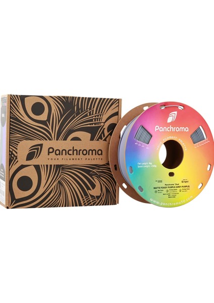 Panchroma Pla Dual Filament Mat Flu Mor (Gri - Mor) indirimleri