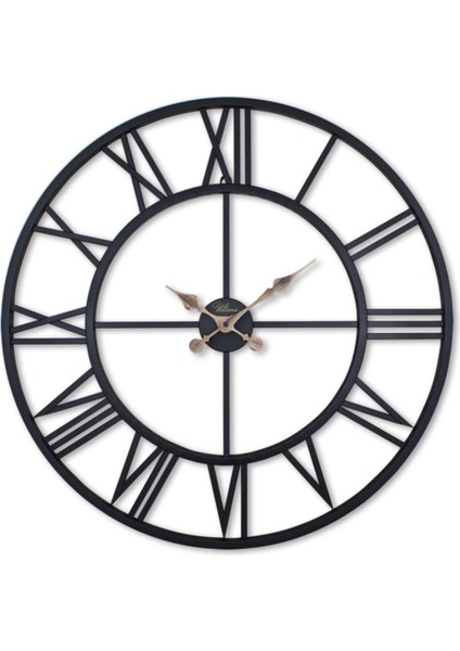 Iskelet Duvar Saati Ultima 2688 B Ferforje 76 cm