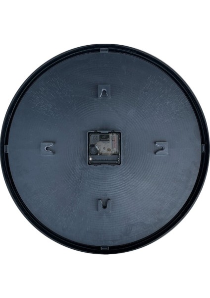 37 cm Dekoratif Gerçek Cam Sessiz Mekanizma Duvar Saati modelleri