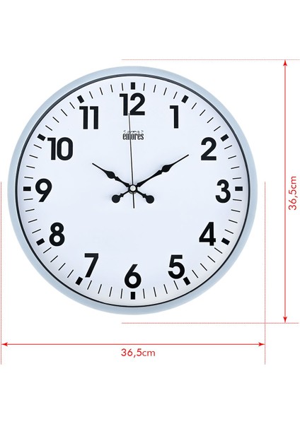 37 cm Dekoratif Gerçek Cam Sessiz Mekanizma Duvar Saati fırsatları