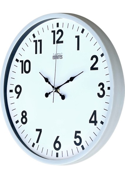 37 cm Dekoratif Gerçek Cam Sessiz Mekanizma Duvar Saati indirimleri