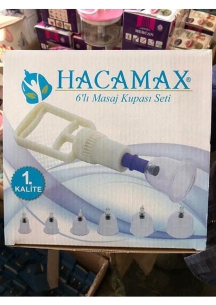6'lı Hacamat Seti - Sağlık ve Rahatlık İçin Güvenilir Tercih, Menşei: TR