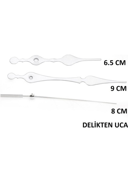 1 Adet Duvar Saati Mekanizması , Askılı , Şaft Uzunluğu 22 mm , Sessiz modelleri