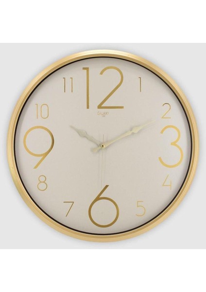 Premium Serisi Sessiz Akar Latin Rakamlı Özel Modern Kadran 50 cm Duvar Saati