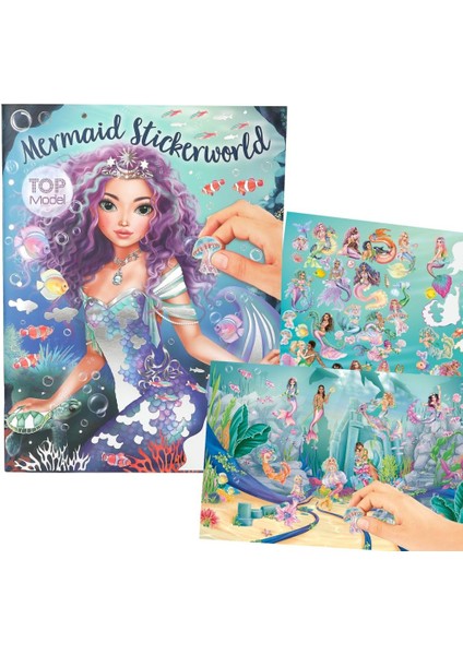 Metalik Stickerworld Deniz Kızı