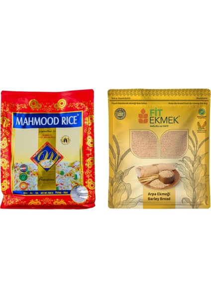 1121 Basmati Pirinç 900 gr ve Arpa Lavaş Ekmeği 300 gr