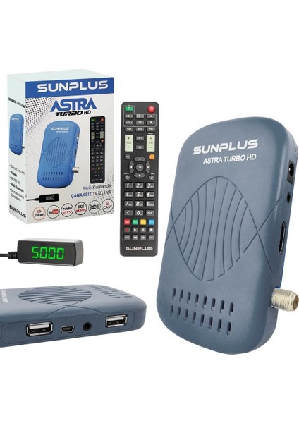 Mini Full Hd Uydu Alıcı Ucast Wifi Destekli Iks Hediye Süresiz Iptv Sunplus Astra Turbo Hd R42
